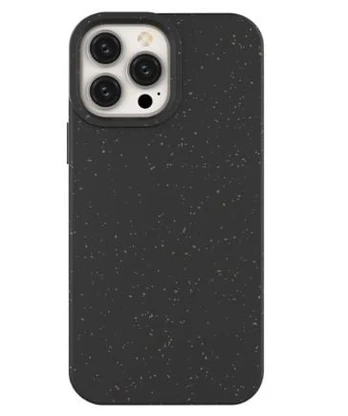 Ekologiškas iPhone 13 Pro Max silikoninis telefono dėklas Apple juodas