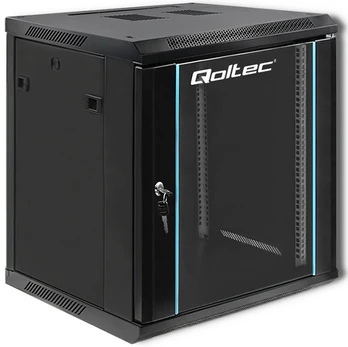Serverių spinta Qoltec RACK 54467, 60 cm x 60 cm x 63.5 cm