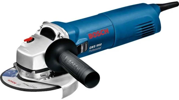 Elektrinis kampinis šlifuoklis Bosch GWS 1000, 1000 W