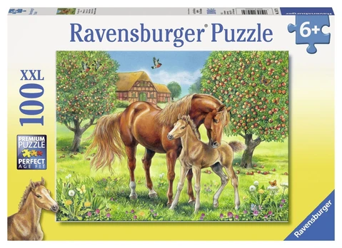 Dėlionė Ravensburger Horses 105779, 49 cm x 36 cm