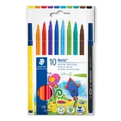 Flomasteriai STAEDTLER Noris, 10 vnt. kaina