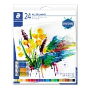Akriliniai dažai STAEDTLER, 24 vnt. kaina