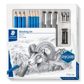 Piešimo rinkinys STAEDTLER Mars 100 kaina