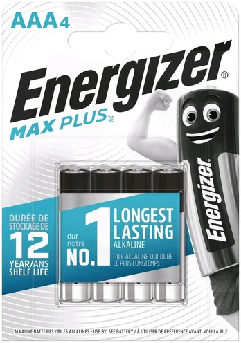 Energizer (R4) Energizer PLUS AAA B2 1,5 V šarminės baterijos -