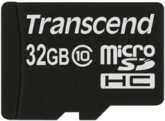 MEMORY MICRO SDHC 32GB W/ADAPT/C10 TS32GUSD300S-A TRANSCEND kaina
