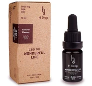 H Drop Wonderful Life - 30% CBD kanapių aliejus (3000mg), 10ml