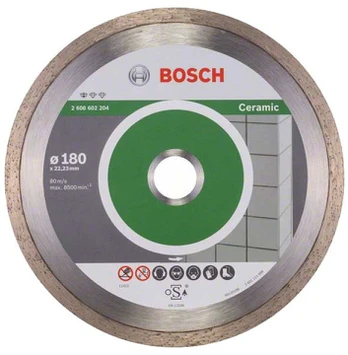 Deimantinis pjovimo diskas Bosch keramikai 180mm; 22,23mm