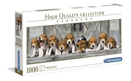 Dėlionė Clementoni Panorama High Quality Beagles 1000 d.