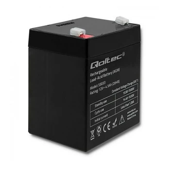 Qoltec Akumuliatorius AGM 12V 4,5Ah maks. 1,35A