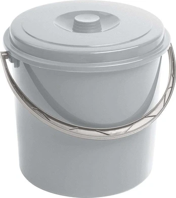 Buitinis kibiras Curver, 16 l, pilka