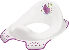 Mokomasis tualeto dangtis Keeeper Toilet Training Seat Hippo, baltas kaina