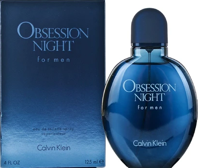 Tualetinis vanduo Calvin Klein Obsession Night EDT vyrams 125 ml