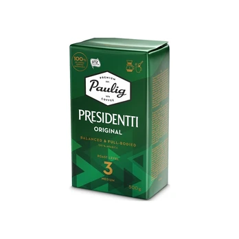 Kava PAULIG PRESIDENTTI ORIGINAL, malta, 500 g