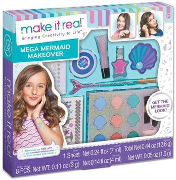 Kosmetikos rinkinys mergaitėms Make It Real Mega Mermaid Makeover