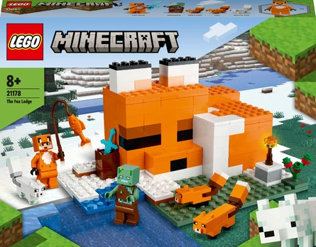 LEGO Minecraft 21178 Lapių buveinė
