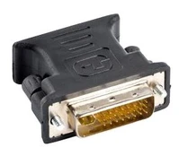 LANBERG AD-0012-BK Lanberg adapter DVI-I(M)(24+5) Dual Link->VGA(15F)