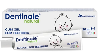 Dantų pasta Dentinale Natura Teething Gel, 20 ml kaina