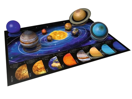 Dėlionė Ravensburger Planetary Solar System 3D Puzzle, 540 pc(s), Space, 6 yr(s)
