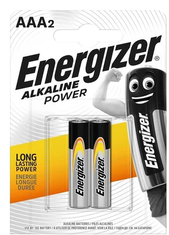Elementai ENERGIZER Alkaline Power , AAA, LR03, šarminiai, 2 vnt