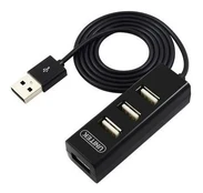 UNITEK Y-2140 black Hub 4x USB 2.0.