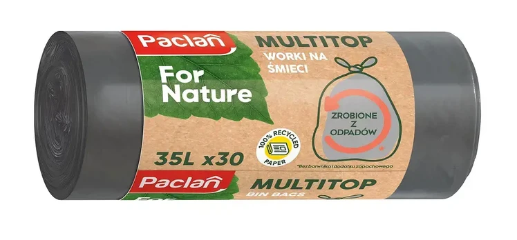 Šiukšlių maišai PFN PACLAN Multitop, 35 l, 30 vnt