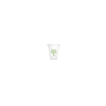 Vienkartinės stiklinės VEGWARE GreenTree, PLA, 360 ml, 50 vnt