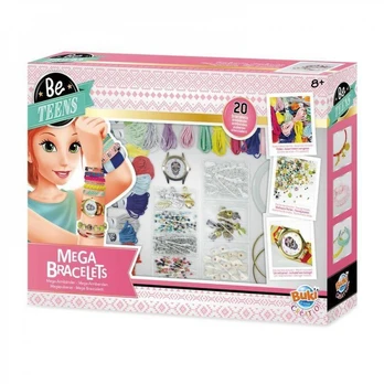 Apyrankių gaminimo rinkinys Buki Mega Bracelets BE003