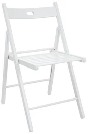 Valgomojo kėdė Smart II, balta, 43 cm x 40 cm x 78 cm kaina