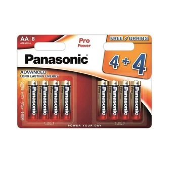 ELEMENTAI PANASONIC PRO POWER LR6 (AA) 8BP 4+4