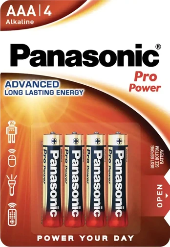 BATERIJA PANASONIC PRO Power LR03 (AAA) 4vnt.