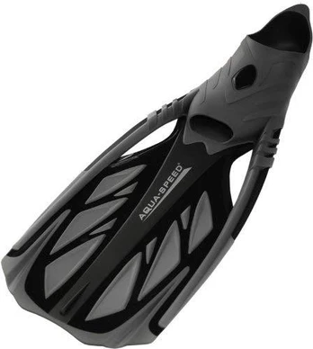 Plaukmenys Aqua Speed, juodi/pilki, 36