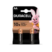 Duracell AA MN1500 Alkaline LR6 1.5V Batteries 2pcs kaina