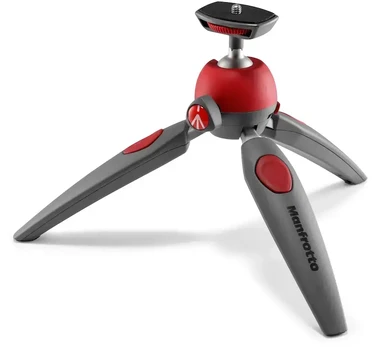 Stovas Manfrotto Pixi Evo 2 Section Mini Tripod Red