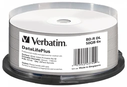 VERBATIM 43749 BluRay BD-R DL Verbatim kaina