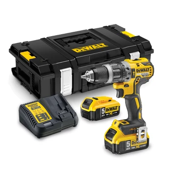 Smūginis gręžtuvas / suktuvas DeWalt DCD796P2, 18 V, 2x5,0 Ah
