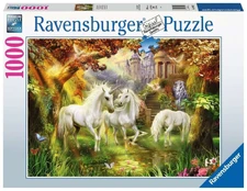 Dėlionė Ravensburger Unicorns in the Forest kaina