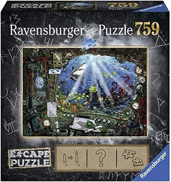 Dėlionė Ravensburger Escape 759 Submarine