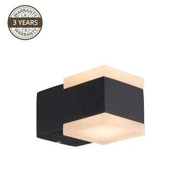 Šviestuvas Domoletti Effection ELED-632-2, 8W, LED, IP54, juodas