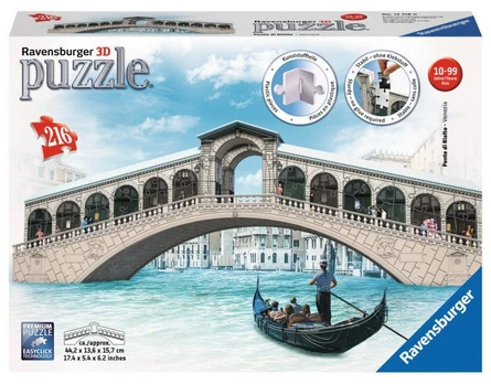 3D dėlionė Ravensburger Rialto bridge, Venice