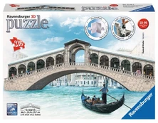 3D dėlionė Ravensburger Rialto bridge, Venice kaina