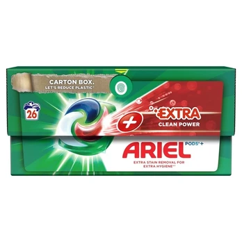 Procter Gamble Skalbimo kapsulės Ariel Extra clean, 26 vnt