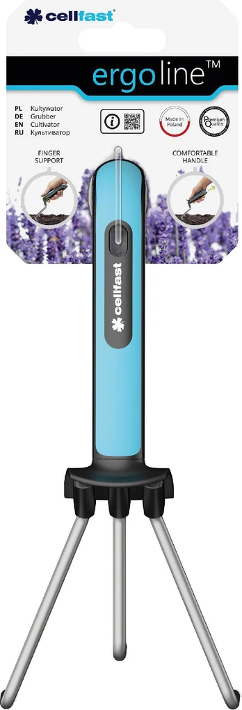 Kultivatorius Cellfast 42-004, plastikas, mėlyna/juoda