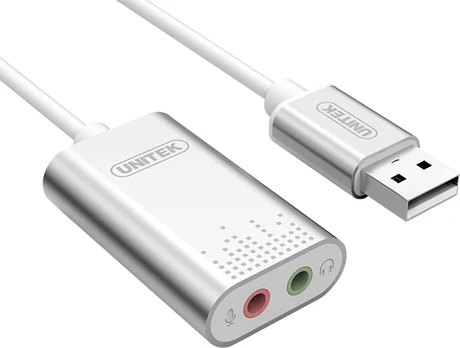 UNITEK Y-247A Unitek, USB garso plokštė, Y-247A