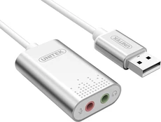 UNITEK Y-247A Unitek, USB garso plokštė, Y-247A kaina
