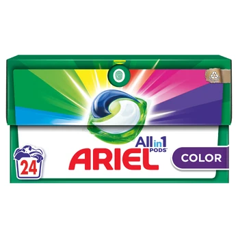 Procter Gamble Skalbimo kapsulės Ariel Color, 24vnt