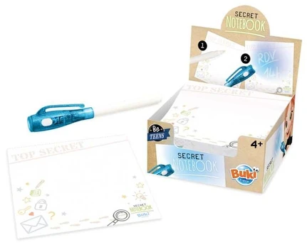 Dienoraštis Buki Secret Notebook NB002, įvairių spalvų