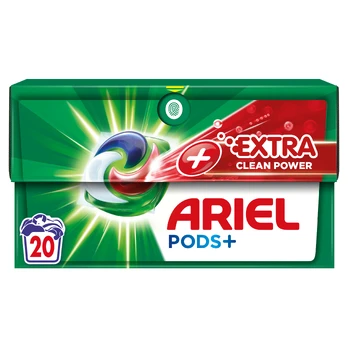 Procter Gamble Skalbimo kapsulės Ariel Extra Clean, 20vnt