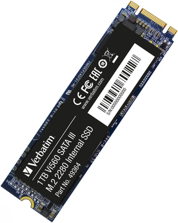 Verbatim VI560 S3 M.2 2280 SSD 1TB/SATA III M.2 INTERNAL