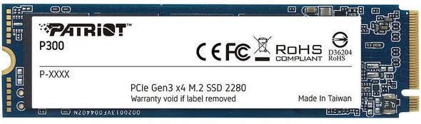Vidinis kietasis diskas SSD PATRIOT P300P256GM28