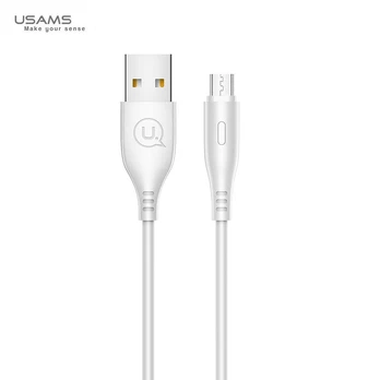 Kabelis Usams SJ251USB03, USB A 2.0 - micro USB, 1.2 m